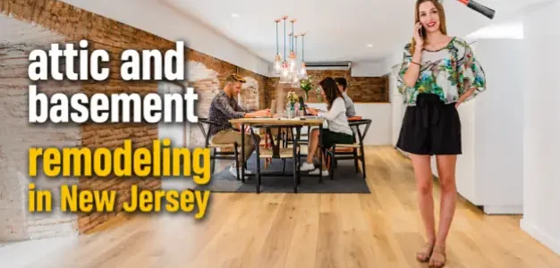 Finished basement remodel with bright lighting and comfortable living space in a New Jersey home